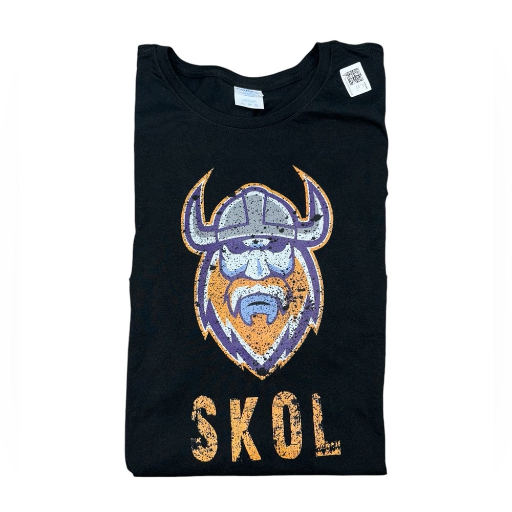 NWT MN Vikings Skol Short Sleeve T Shirt XL